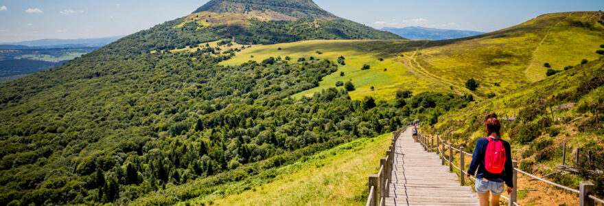 La région de l'Auvergne